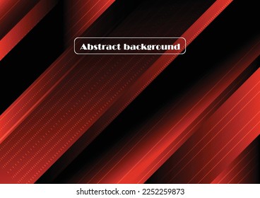 Diagonal sharp lines background. Transparent overlapped lines. Abstract red geometric vector on black background.