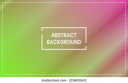 diagonal leuchtender abstrakter Hintergrund mit rosafarbenem und hellgrünem Farbverlauf. schlicht, modern und farbenfroh. Verwendung für Hintergrund, Wallpaper, Banner, Kopienraum und Hompage