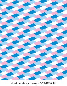 Diagonal diagonal small rectangles, bricks .Seamless stylish flat geometric background. 
