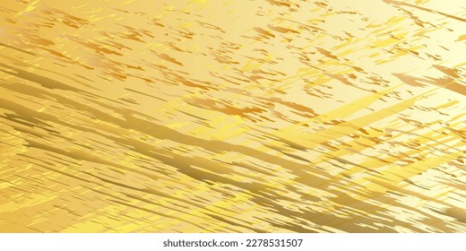 Diagonal spots and blots. Yellow background of diagonal blots and spots. Vector illustration EPS-10