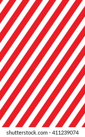 Diagonal stripe red-white pattern vector