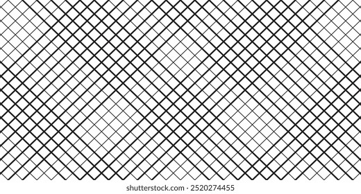 Padrão sem emenda de faixa diagonal. Fundo de linha fina preto e branco clássico geométrico. fundo de linha moderno
