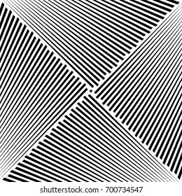 Diagonal striped illustration. Repeated black slanted lines background. Surface pattern design with linear ornament. Colorless disco lights motif. Stripes wallpaper. Angle rays. Pinstripes vector art