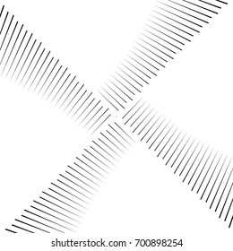Diagonal striped illustration. Repeated black slanted lines background. Surface pattern design with linear ornament. Colorless disco lights motif. Stripes wallpaper. Angle rays. Pinstripes vector art