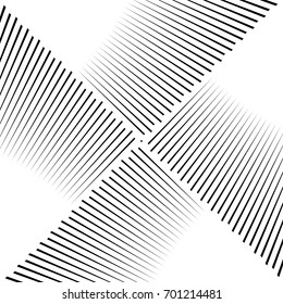 Diagonal striped illustration. Repeated black slanted lines background. Surface pattern design with linear ornament. Colorless disco lights motif. Stripes wallpaper. Angle rays. Pinstripes vector art