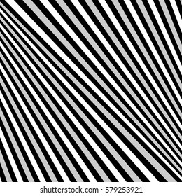 Diagonal striped illustration. Repeated color lines on white background. Surface pattern design with linear ornament. Disco lights motif. Stripes wallpaper. Digital paper for web designing. Vector art