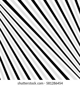 Diagonal striped illustration. Repeated color lines on white background. Surface pattern design with linear ornament. Disco lights motif. Stripes wallpaper. Digital paper for web designing. Vector art