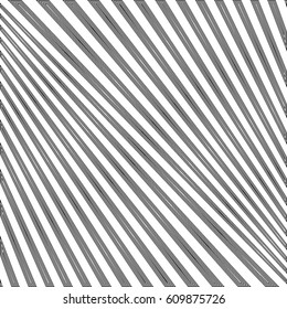 Diagonal striped illustration. Repeated color lines on white background. Surface pattern design with linear ornament. Disco lights motif. Stripes wallpaper. Digital paper for web designing. Vector art