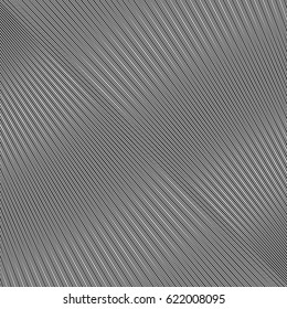 Diagonal striped illustration. Repeated color lines on white background. Surface pattern design with linear ornament. Disco lights motif. Stripes wallpaper. Digital paper for web designing. Vector art