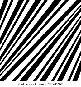 Diagonal striped illustration. Repeated color slanted lines background. Surface pattern design with linear ornament. Colorless disco lights motif. Stripes wallpaper. Angle rays. Pinstripes vector art.