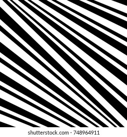 Diagonal striped illustration. Repeated color slanted lines background. Surface pattern design with linear ornament. Colorless disco lights motif. Stripes wallpaper. Angle rays. Pinstripes vector art.