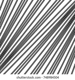 Diagonal striped illustration. Repeated color slanted lines background. Surface pattern design with linear ornament. Colorless disco lights motif. Stripes wallpaper. Angle rays. Pinstripes vector art.