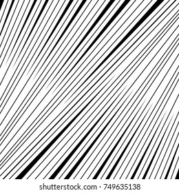 Diagonal striped illustration. Repeated color slanted lines background. Surface pattern design with linear ornament. Colorless disco lights motif. Stripes wallpaper. Angle rays. Pinstripes vector art.