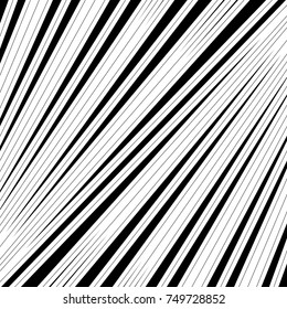 Diagonal striped illustration. Repeated color slanted lines background. Surface pattern design with linear ornament. Colorless disco lights motif. Stripes wallpaper. Angle rays. Pinstripes vector art.