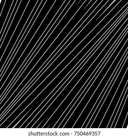 Diagonal striped illustration. Repeated color slanted lines background. Surface pattern design with linear ornament. Colorless disco lights motif. Stripes wallpaper. Angle rays. Pinstripes vector art.