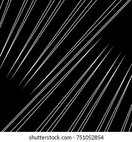 Diagonal striped illustration. Repeated color slanted lines background. Surface pattern design with linear ornament. Colorless disco lights motif. Stripes wallpaper. Angle rays. Pinstripes vector art.