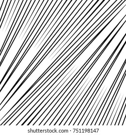 Diagonal striped illustration. Repeated color slanted lines background. Surface pattern design with linear ornament. Colorless disco lights motif. Stripes wallpaper. Angle rays. Pinstripes vector art.