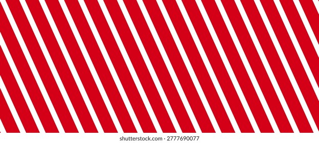 Diagonal striped illustration. Repeated red lines on white background. Surface pattern design with linear ornament. Red and white vertical stripes background. 11:11