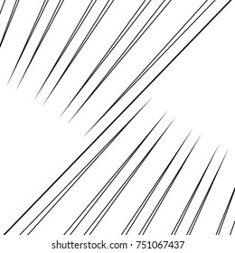 Diagonal striped illustration. Repeated slanted lines background. Surface pattern design with linear ornament. Colorless disco lights motif. Stripes wallpaper. Angle rays. Pinstripes vector art.
