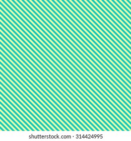 Diagonal striped lines background with turquoise green colors