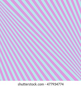 Diagonal striped pattern. Repeated pink color lines on blue background. Abstract wallpaper. Vector illustration