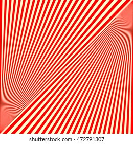 Diagonal striped pattern. Repeated red lines on background. Abstract wallpaper. Vector illustration