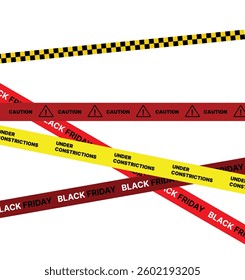 Diagonal stripes background. Yellow and black lines pattern for road warning and wallpaper template. Realistic lines with repeat stripes texture. Simple geometric stripes background. Pattern vector