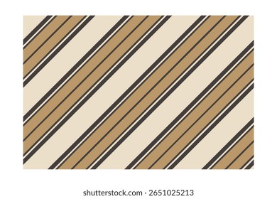 Listras diagonais em caramelo, bege, marrom.