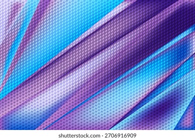 Diagonal stripes halftone circles texture bright vector design. Balanced for brochures spreads. Ideal for digital banners and ads. Retro-inspired dotted texture overlay.