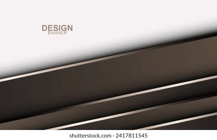 diagonal stripes with line isolated on background. Modern luxury design for your business. 
