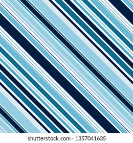 diagonal stripes pattern seamless in blue shades