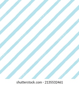 Patrón de rayas diagonales, fondo de líneas de textura sin soldadura de pincel, trazos paralelos geométricos monocromos, vector lineal oblicuo