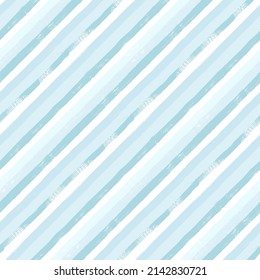 Patrón de rayas diagonales, fondo de líneas de textura sin soldadura de pincel, trazos paralelos geométricos monocromos, vector lineal oblicuo