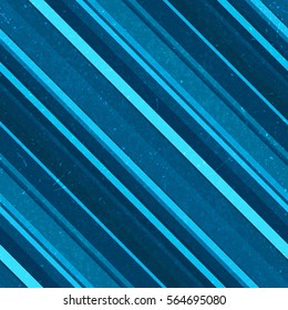 Diagonal stripes pattern, seamless texture background. Ideal for printing onto fabric and paper or decoration. Blue color.