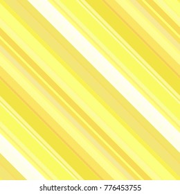 Diagonal stripes pattern, seamless texture background. Ideal for printing onto fabric and paper or decoration. Yellow, white colors.