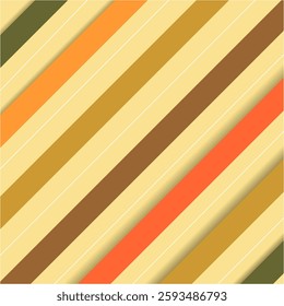 Diagonal stripes retro theme background