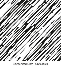Diagonal stripes. Seamless vector pattern. Figure brush and ink.A template for a print fabric, wrapping paper, textiles.Monochrome pattern.