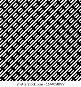 Diagonal strokes, lines background. Linear ornament. Angled dashes, stripes motif. Striped, dashed backdrop. Digital paper, textile print, web design. Regimental image. Seamless surface pattern.