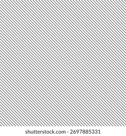 Linhas finas diagonais. Padrão de distribuição geométrica. Vetor abstrato simples. Textura de fundo monocromática. EPS 10.