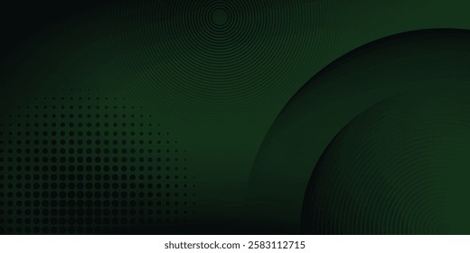 Diagonal three dimensional green rectangle strips asbtract technology copy space background