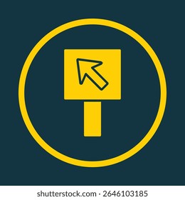 Diagonal Up trendy vector art design magnificent amazing design colorful useful illustration.eps