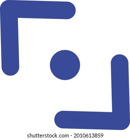 Diagonal Vector icon that can easily modify or edit