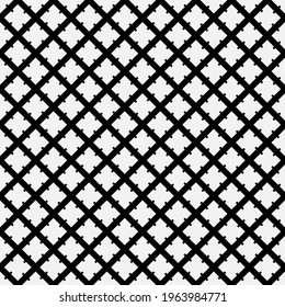 Diagonal vector white rhombuses pattern. Vector.