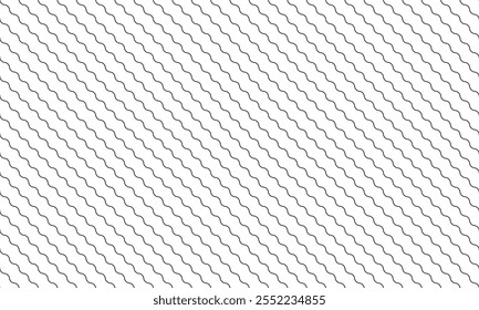 Textura de fondo de líneas onduladas diagonales