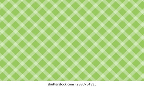 Diagonal white checkered in the green background	