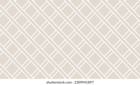 Diagonal-weiße Pflaume auf beigem Hintergrund