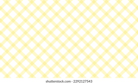 Diagonal amarillo chequeado en el fondo blanco
