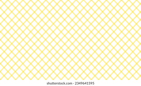 Diagonal yellow checkered in the white background	