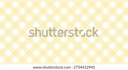 Diagonal yellow checkered in the white background	