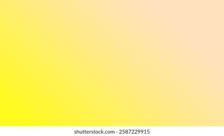 Diagonal yellow to light orange gradient background. Perfect for design projects, web layouts, and photoshoot backdrops.